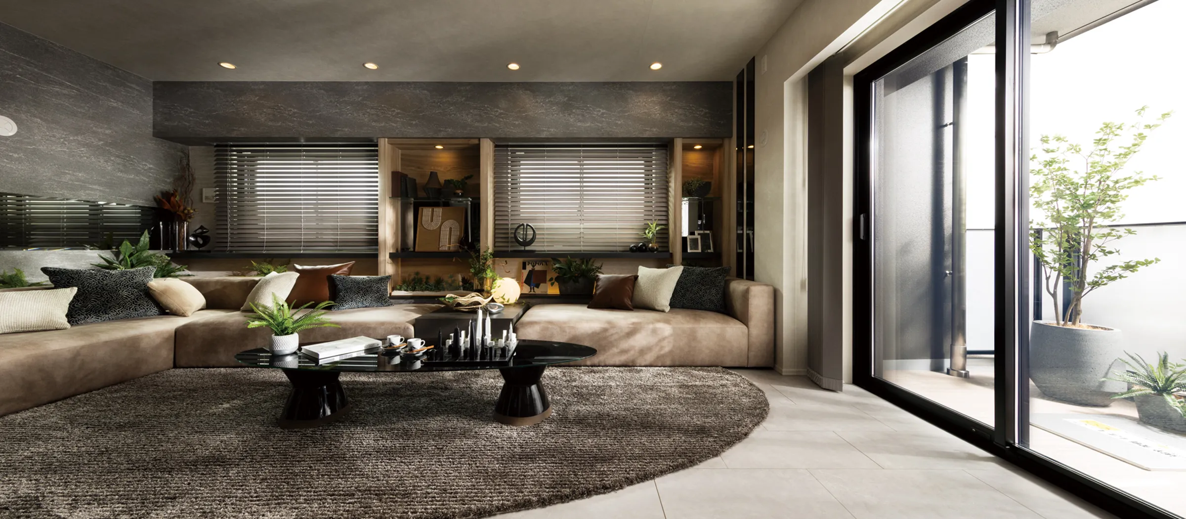 LIVING DINING KITCHEN