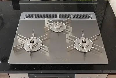 ガラストップコンロ